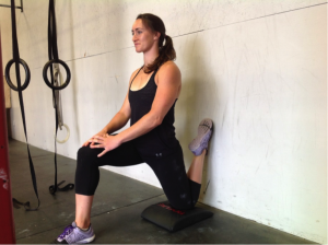 couch stretch weight lifting rest between sets