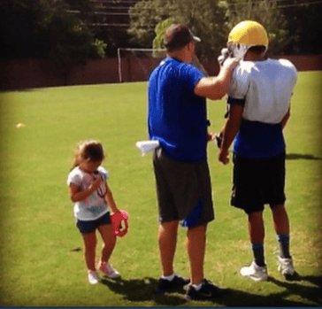 Olivia at practice