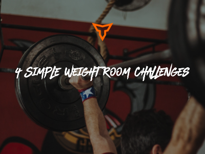weight room challenges for athletes using strength and conditioning software