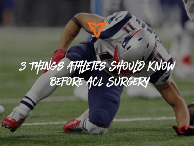 a few things athletes should know during acl surgery and acl recovery training