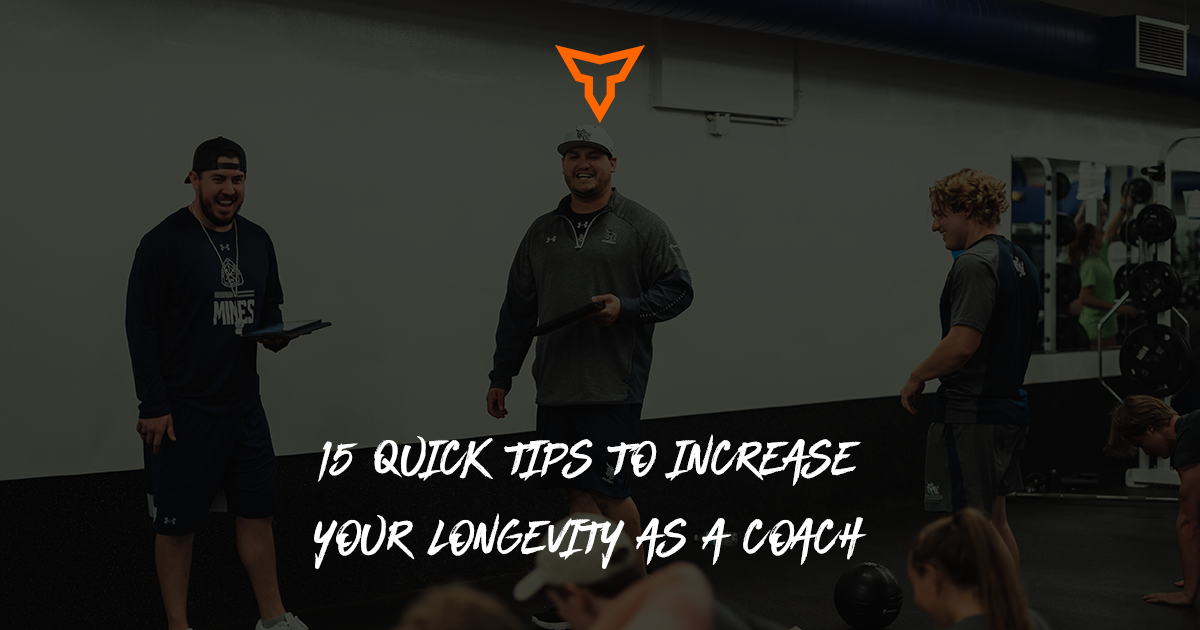 Coach in a gym