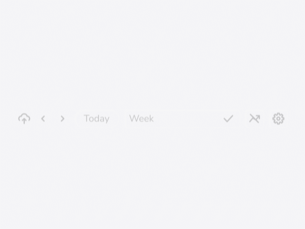 Progression view demo: filtering to just one training day to see progression across weeks