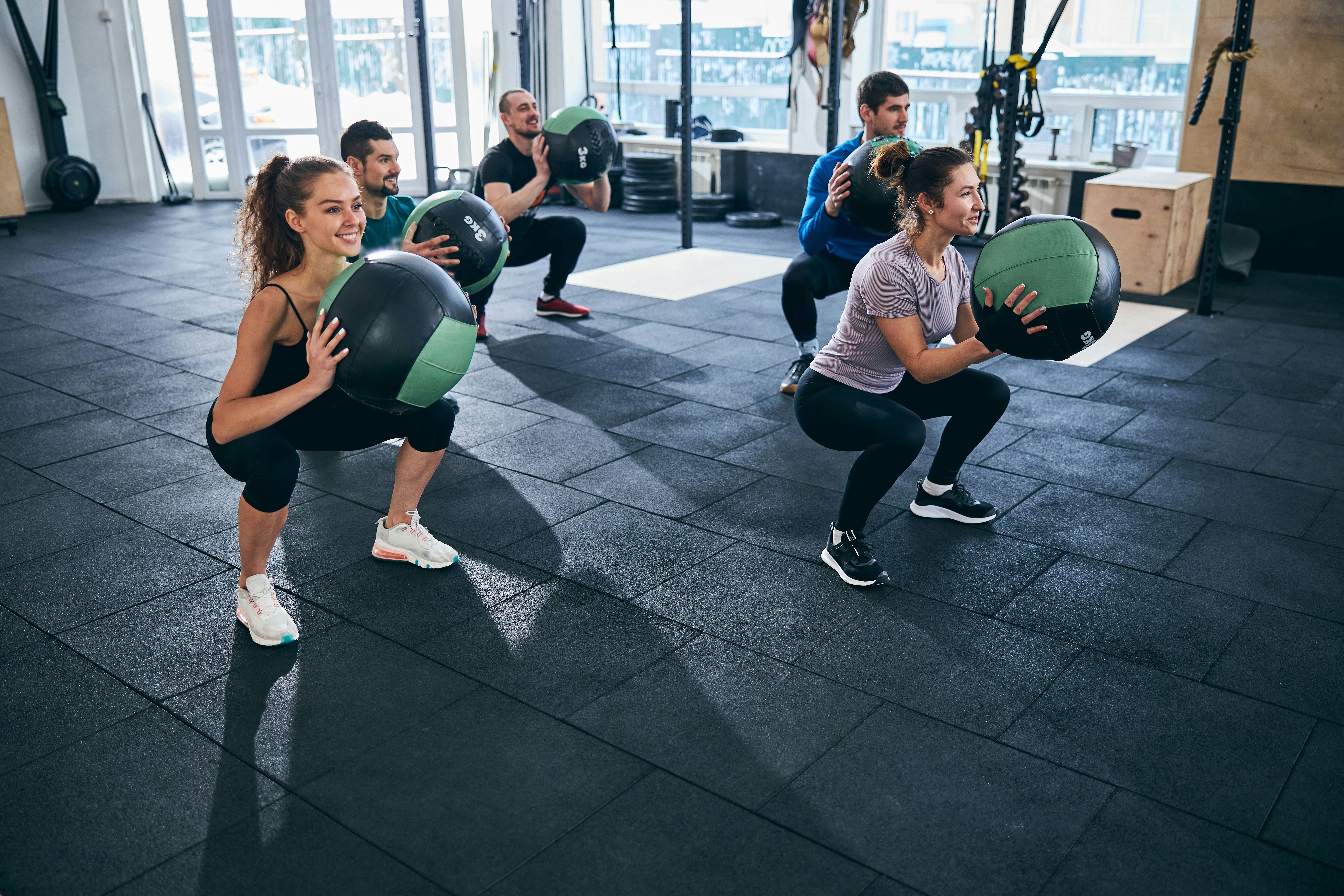 Group training class